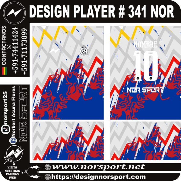 DESIGN PLAYER # 341 NOR