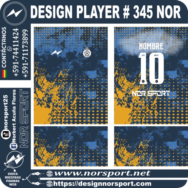 DESIGN PLAYER # 345 NOR