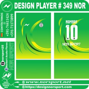 DESIGN PLAYER # 349 NOR