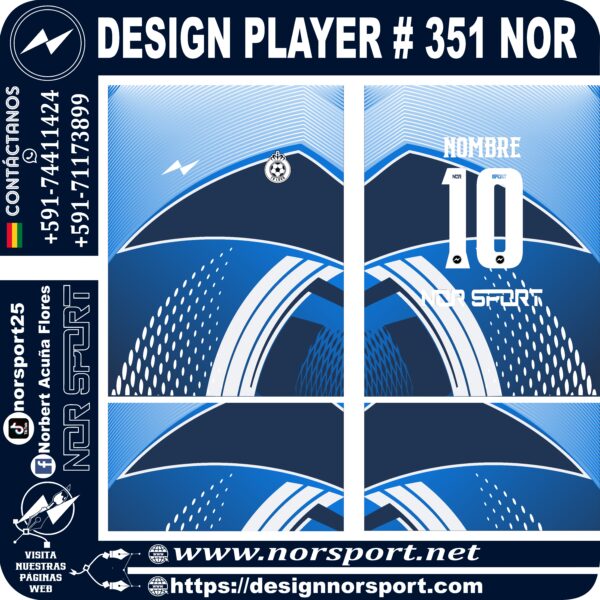 DESIGN PLAYER # 351 NOR