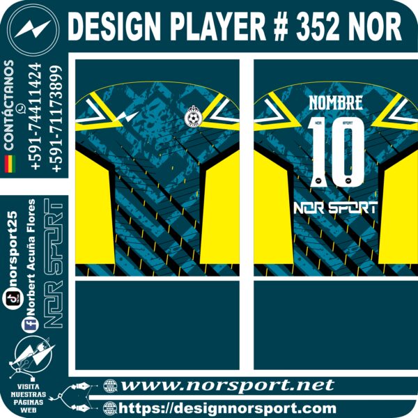 DESIGN PLAYER # 352 NOR