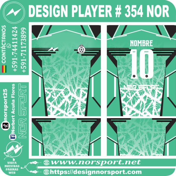 DESIGN PLAYER # 354 NOR