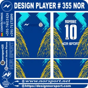 DESIGN PLAYER # 355 NOR