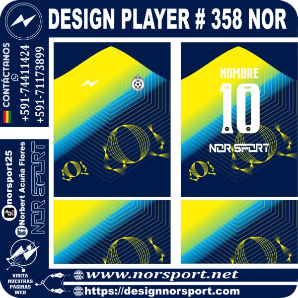 DESIGN PLAYER # 358 NOR
