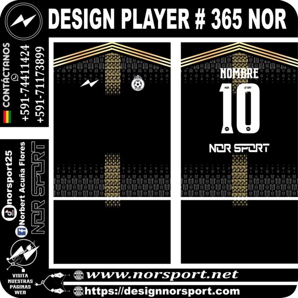 DESIGN PLAYER # 365 NOR