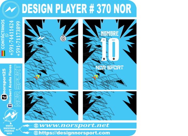 DESIGN PLAYER # 370 NOR