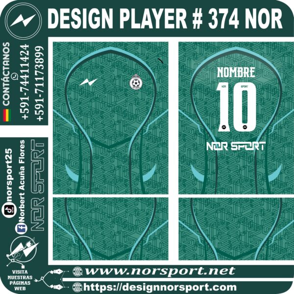 DESIGN PLAYER # 373 NOR