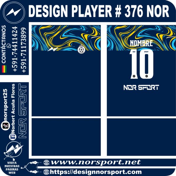 DESIGN PLAYER # 376 NOR