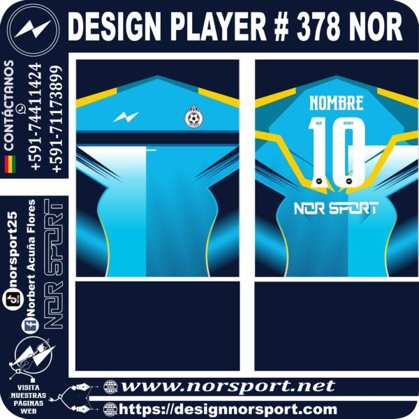 DESIGN PLAYER # 378 NOR
