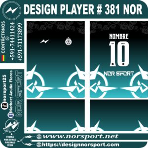 DESIGN PLAYER # 381 NOR