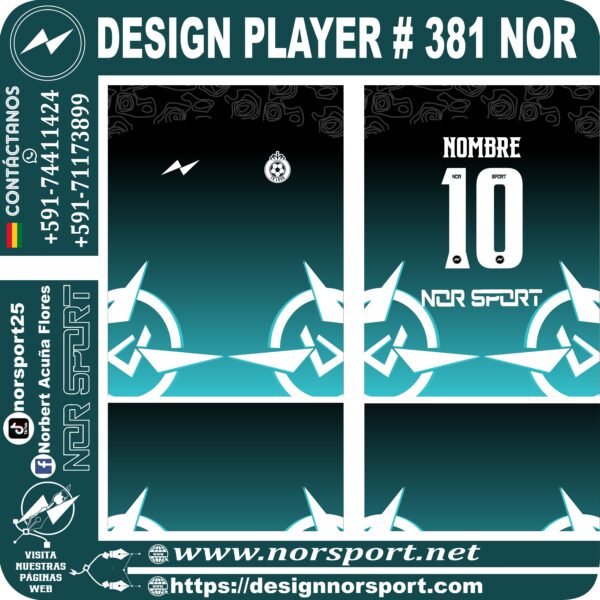 DESIGN PLAYER # 381 NOR