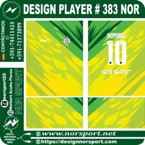 DESIGN PLAYER # 383 NOR