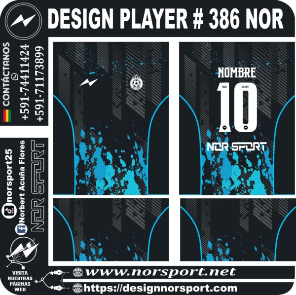 DESIGN PLAYER # 386 NOR