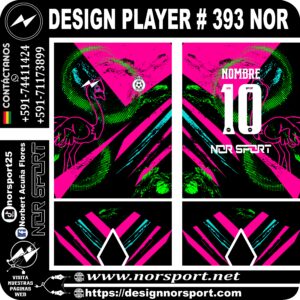 DESIGN PLAYER # 393 NOR
