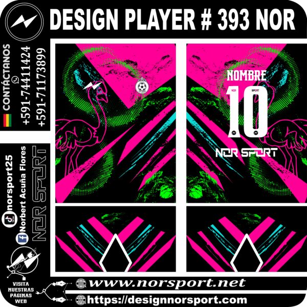 DESIGN PLAYER # 393 NOR