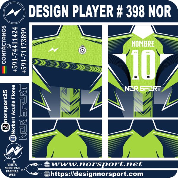 DESIGN PLAYER # 398 NOR