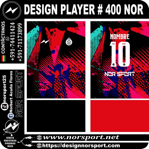 DESIGN PLAYER # 400 NOR