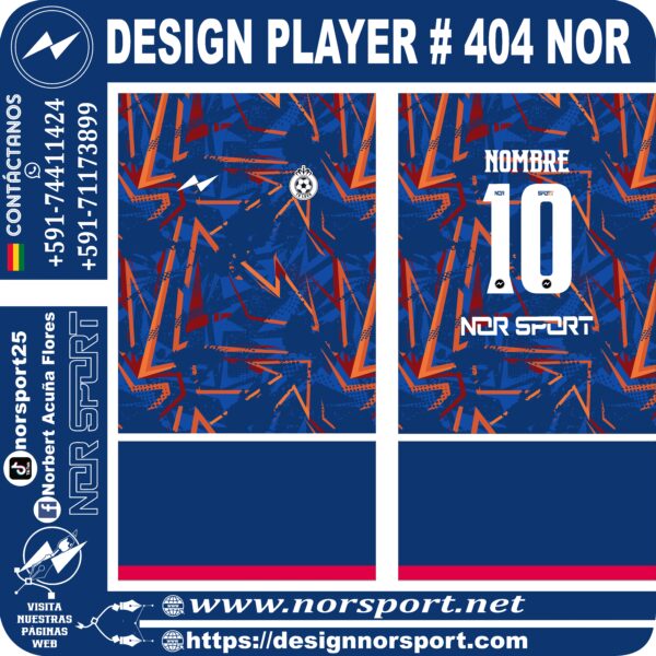 DESIGN PLAYER # 403 NOR