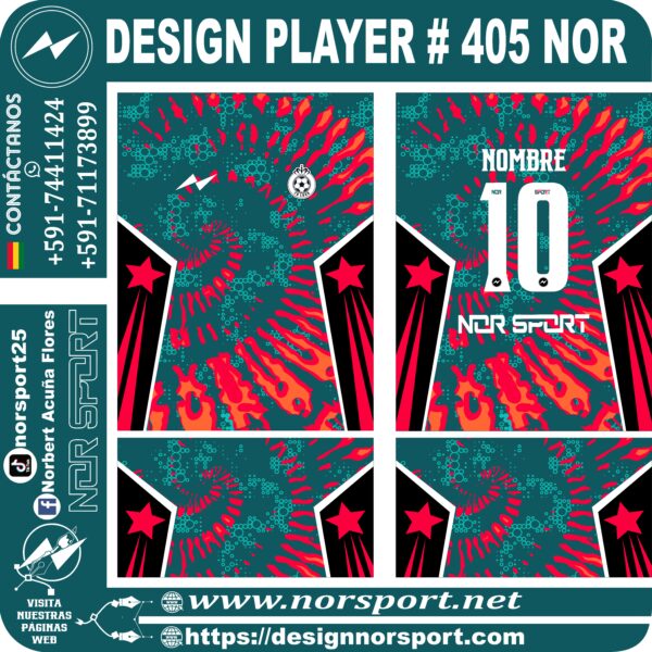 DESIGN PLAYER # 404 NOR