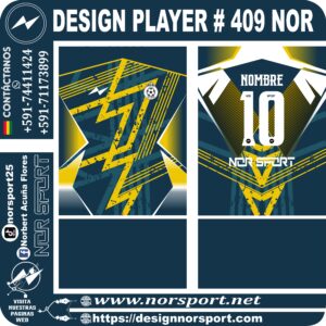 DESIGN PLAYER # 410 NOR
