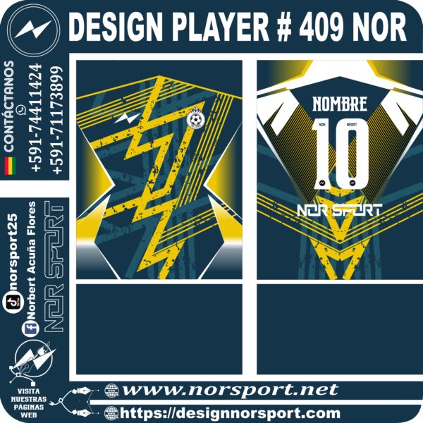 DESIGN PLAYER # 410 NOR