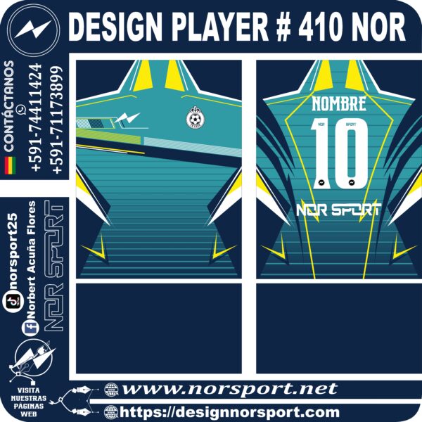 DESIGN PLAYER # 410 NOR
