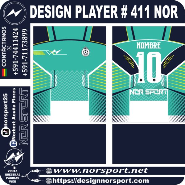 DESIGN PLAYER # 411 NOR