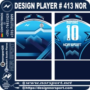 DESIGN PLAYER # 413 NOR