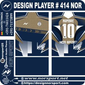 DESIGN PLAYER # 414 NOR