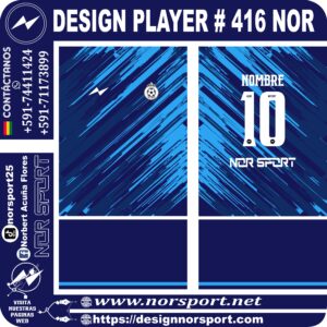 DESIGN PLAYER # 416 NOR