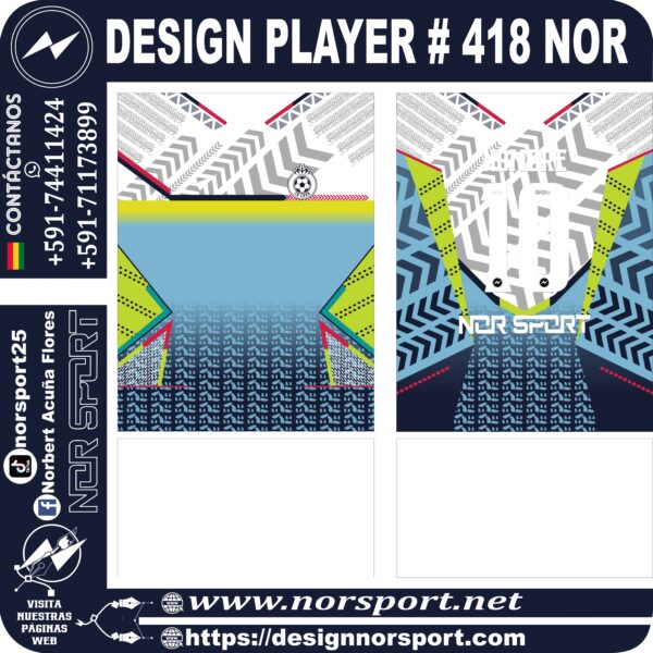 DESIGN PLAYER # 418 NOR