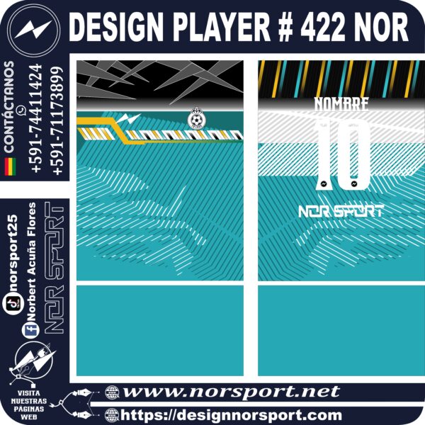 DESIGN PLAYER # 422 NOR