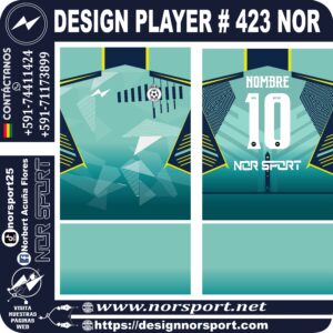 DESIGN PLAYER # 423 NOR