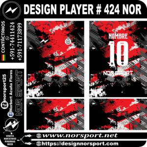 DESIGN PLAYER # 424 NOR