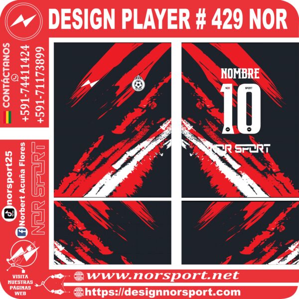 DESIGN PLAYER # 429 NOR