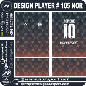 DESIGN PLAYER # 43 NOR
