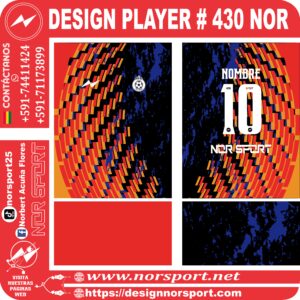 DESIGN PLAYER # 430 NOR