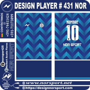 DESIGN PLAYER # 431 NOR