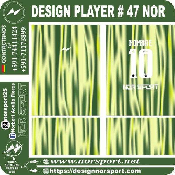 DESIGN PLAYER # 47 NOR