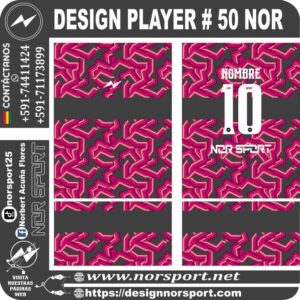 DESIGN PLAYER # 50 NOR