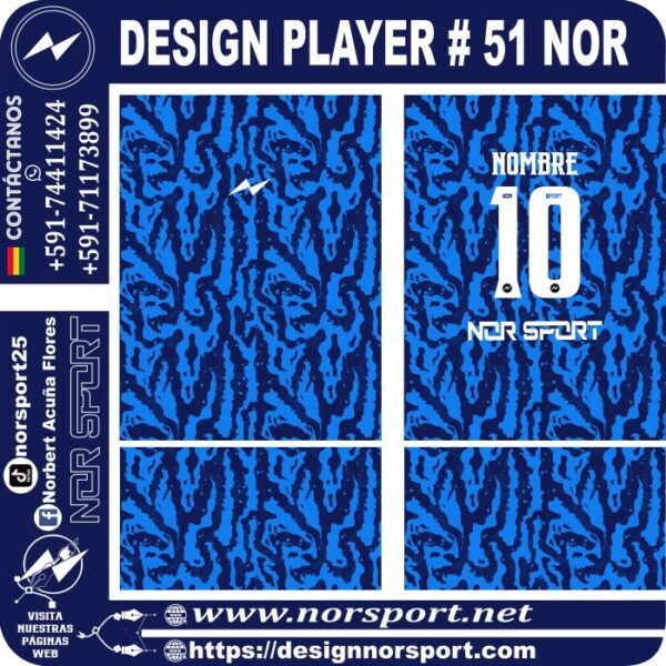 DESIGN PLAYER # 51 NOR