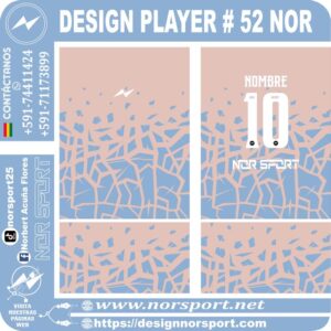 DESIGN PLAYER # 52 NOR