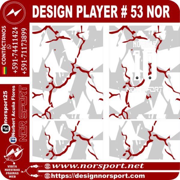 DESIGN PLAYER # 53 NOR