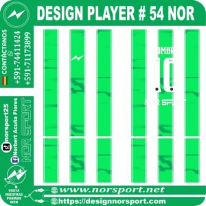 DESIGN PLAYER # 54 NOR