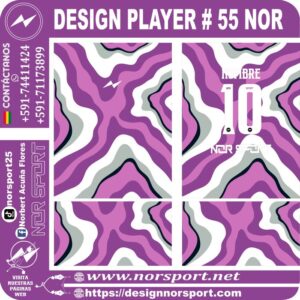 DESIGN PLAYER # 55 NOR