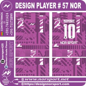 DESIGN PLAYER # 57 NOR