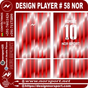 DESIGN PLAYER # 58 NOR