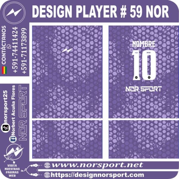 DESIGN PLAYER # 59 NOR