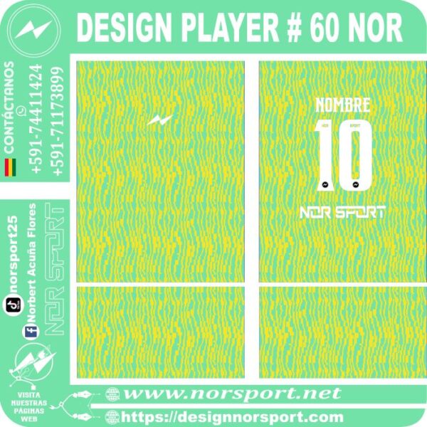 DESIGN PLAYER # 60 NOR