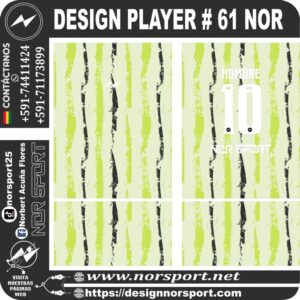 DESIGN PLAYER # 61 NOR